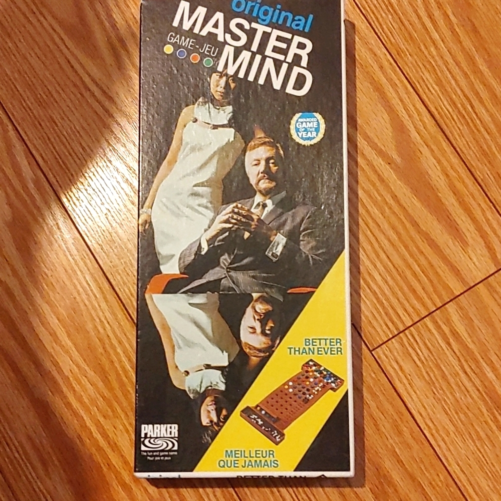 BOARD GAME MASTERMIND 1972 VINTAGE MINT BOX